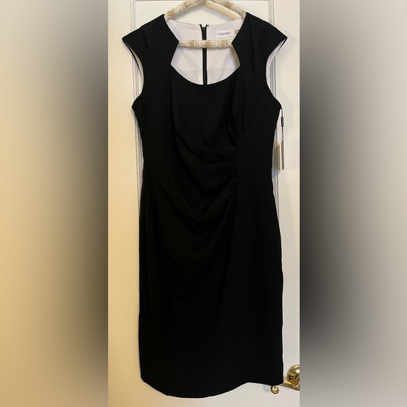 Calvin Klein Black Dress NWT - Picture 1 of 14